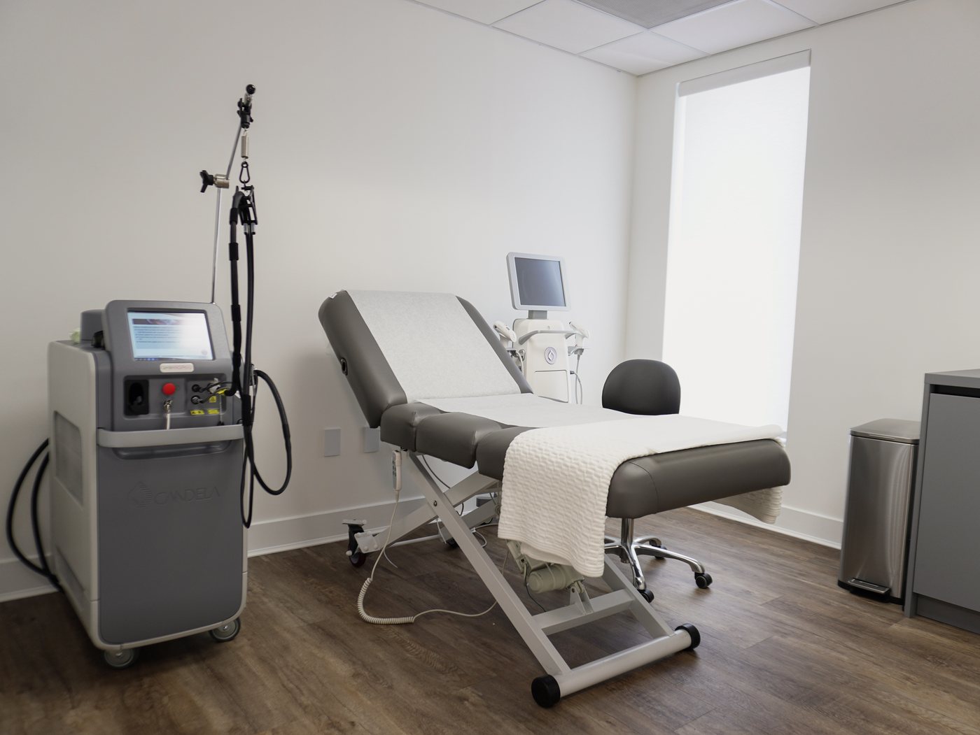 Sala de tratamiento de Laser Place Miami en Coral Gables